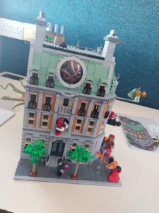 Lego Sanctum Sanctorum front view