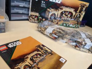 Star Wars Lego Throne Room Unboxing